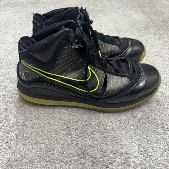 Nike Air Max Lebron 7 VII Dunkman Basketball Sneaker Shoes Men 10 Black Athletic - Picture 3 of 16